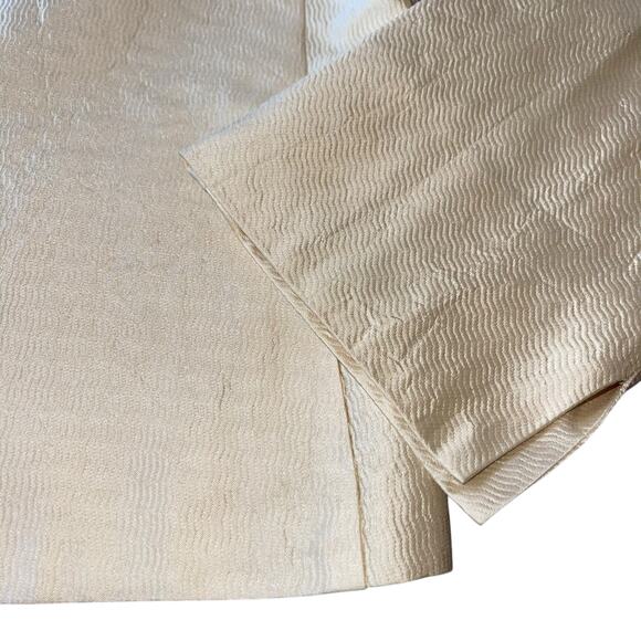 Eileen Fisher Blazer Silk Jacket Minimalist - Picture 2 of 9